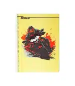 ⁦كشكول 2غلاف 100ورقة سلك برافو A4⁩ - الصورة ⁦3⁩
