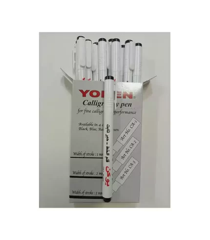 قلم خط عربى يوكن 2 مم اسود