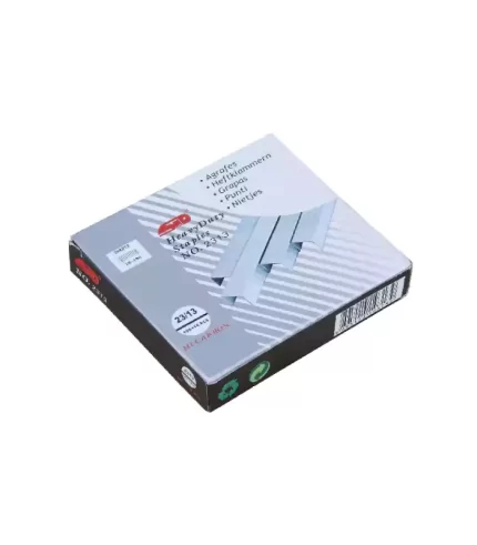 علبة دبابيس دباسة كبيرة STD فضى 23/13